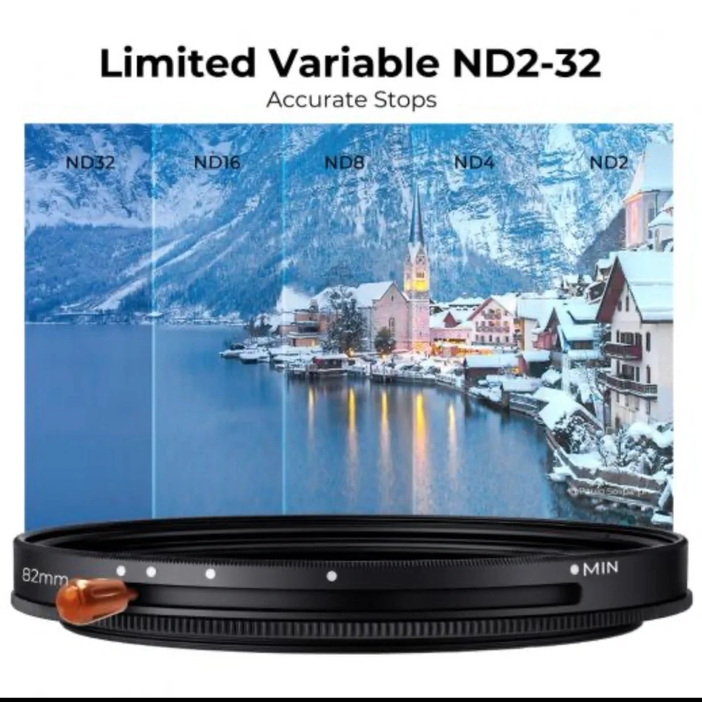 Black Variable ND Filter